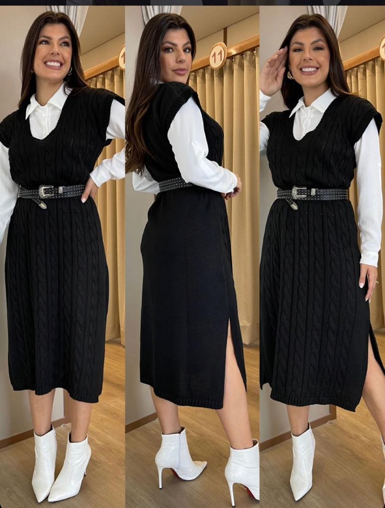 Vestido Nanda - trança