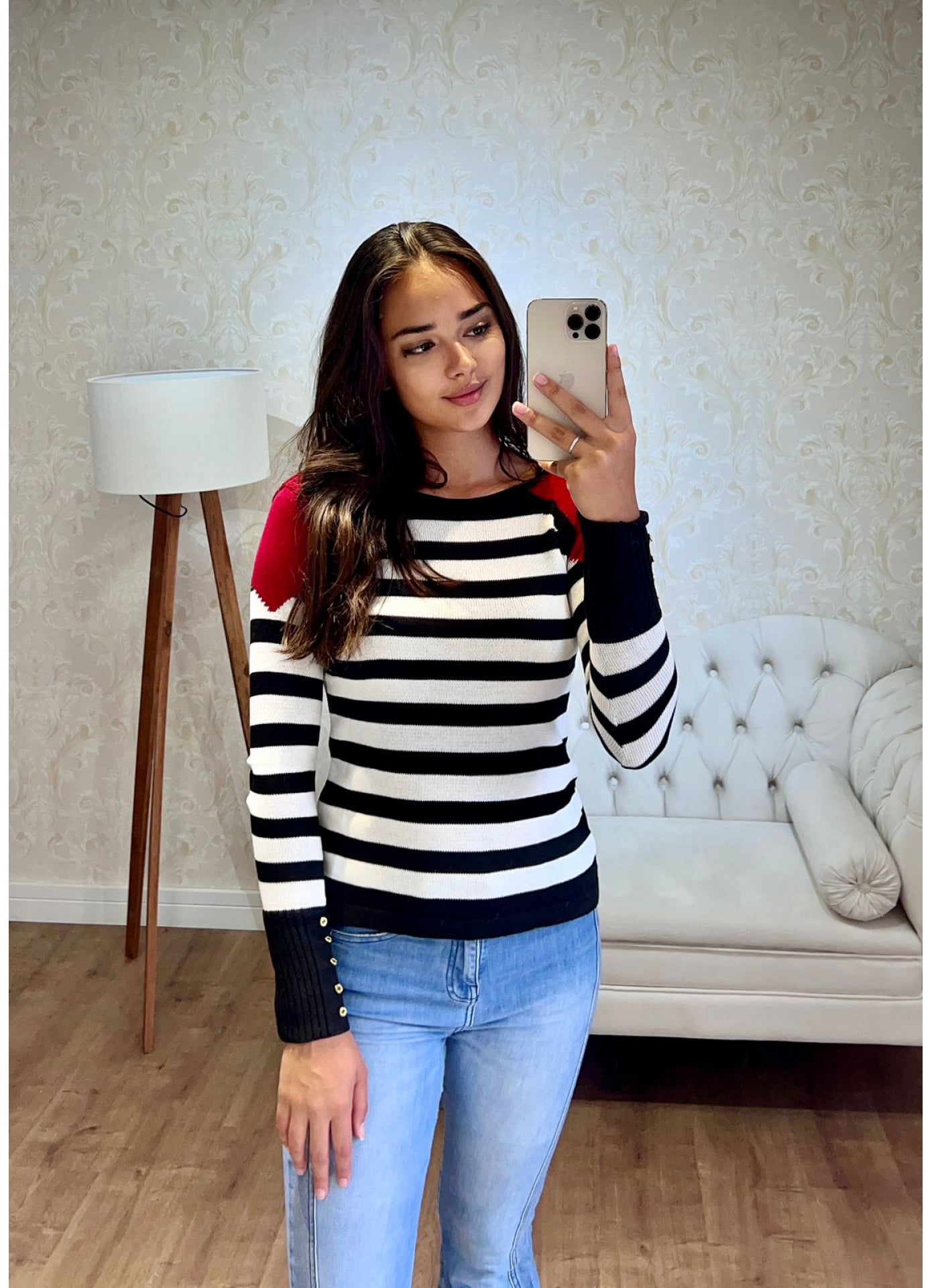 Blusa Núbia - náutica