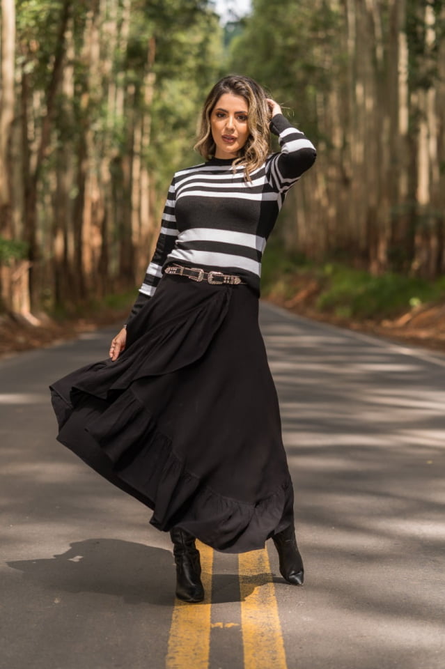 Blusa Tacila- listra larga