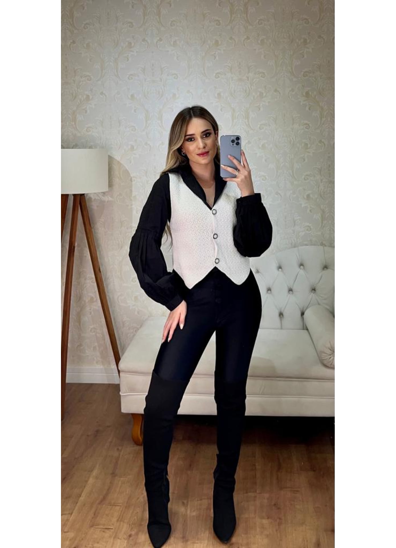 Colete Suzana - rayon