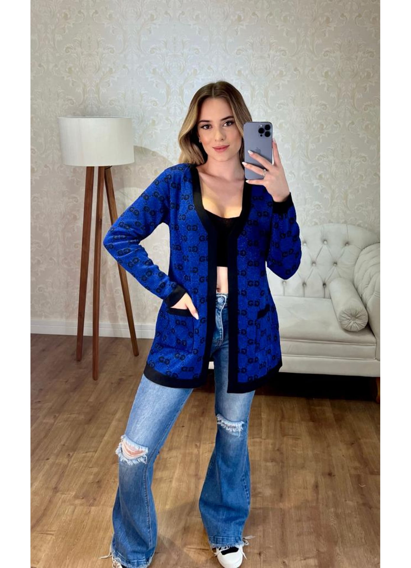 Maxi Graça - lurex dupla face
