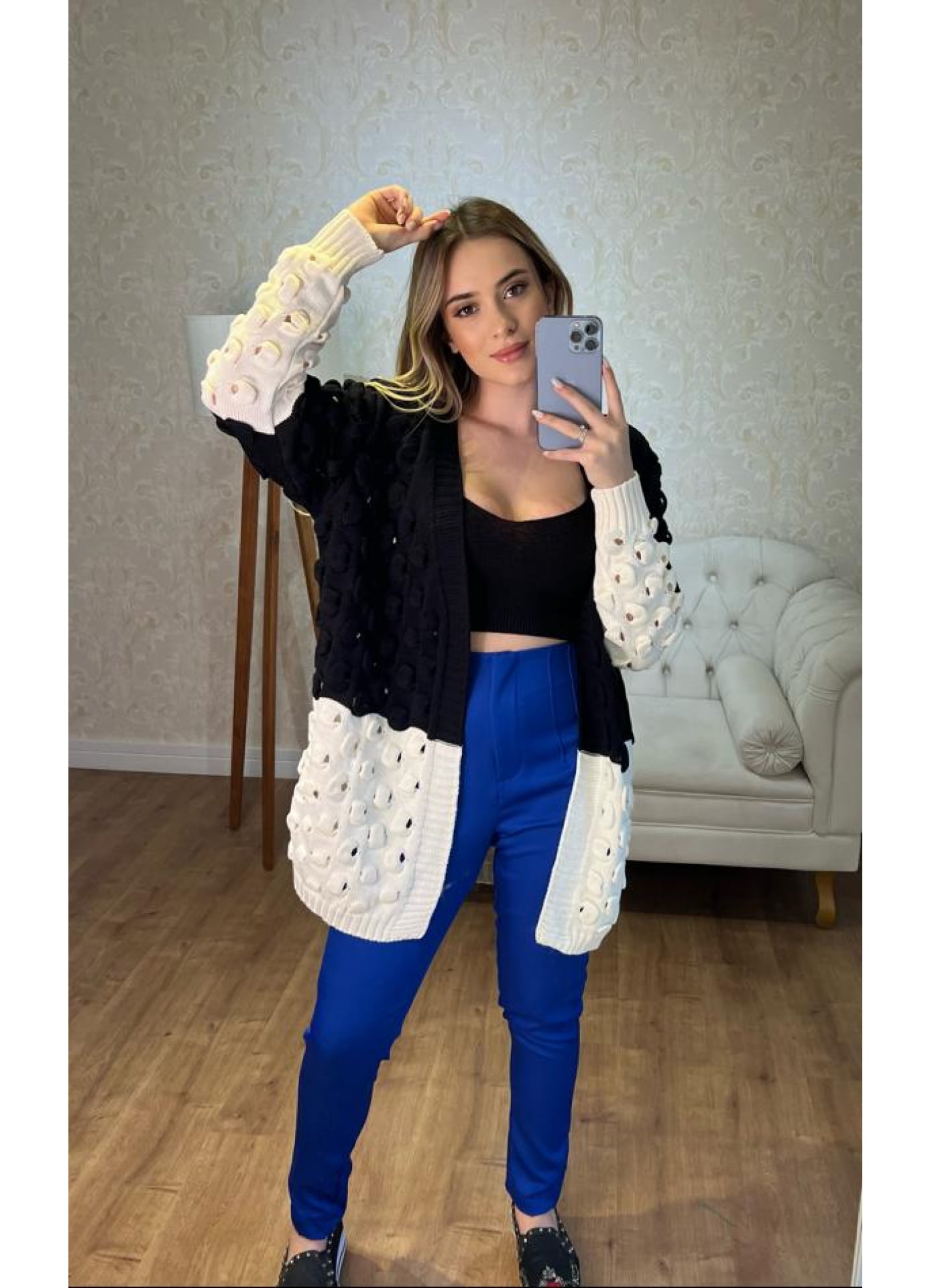 Maxi Naty - pompom bicolor