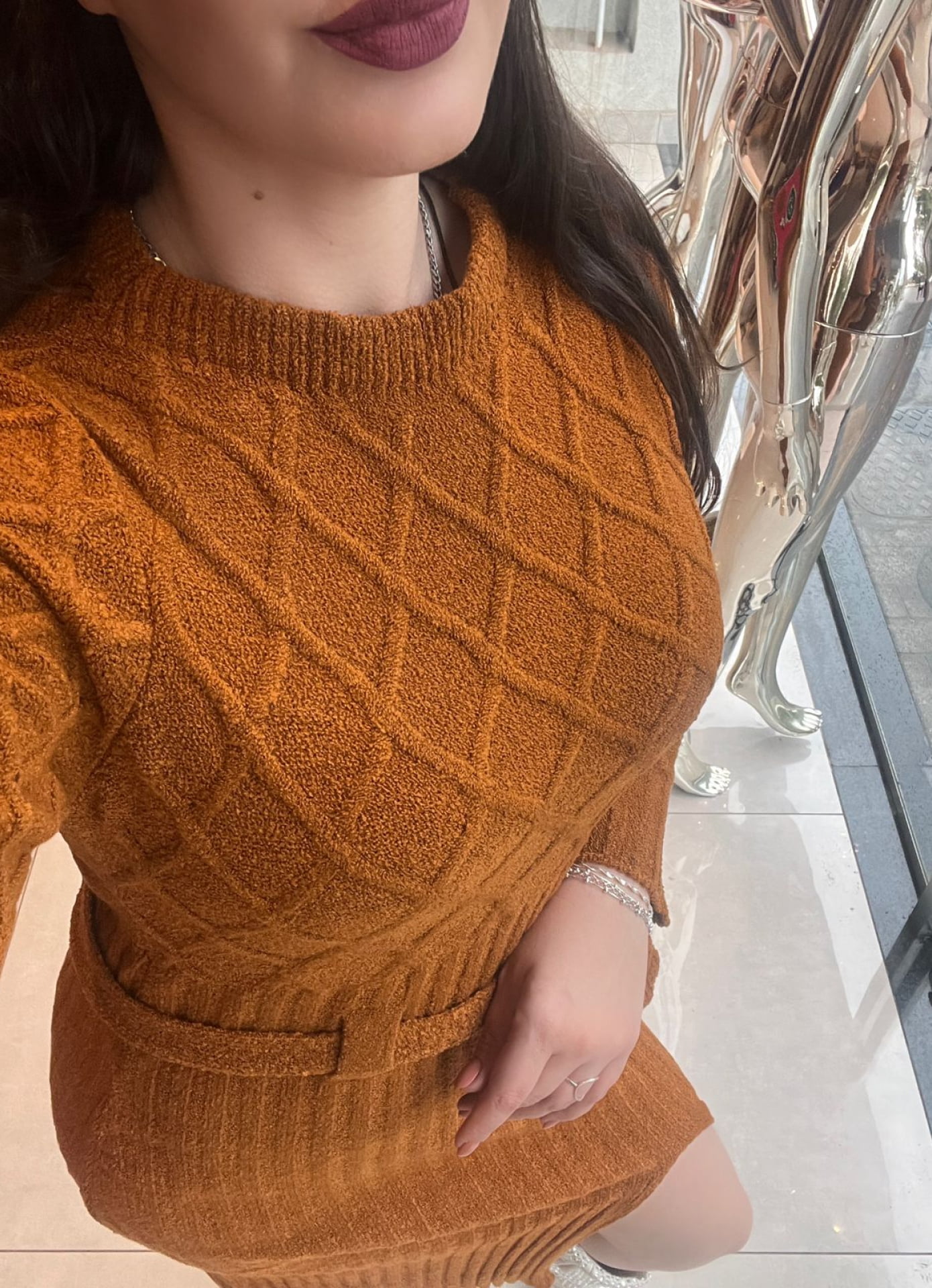 Vestido Selma - mousse cinto