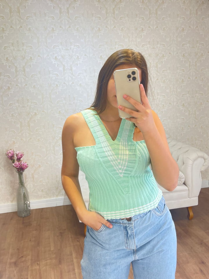 Cropped Karla-alça modal fredo