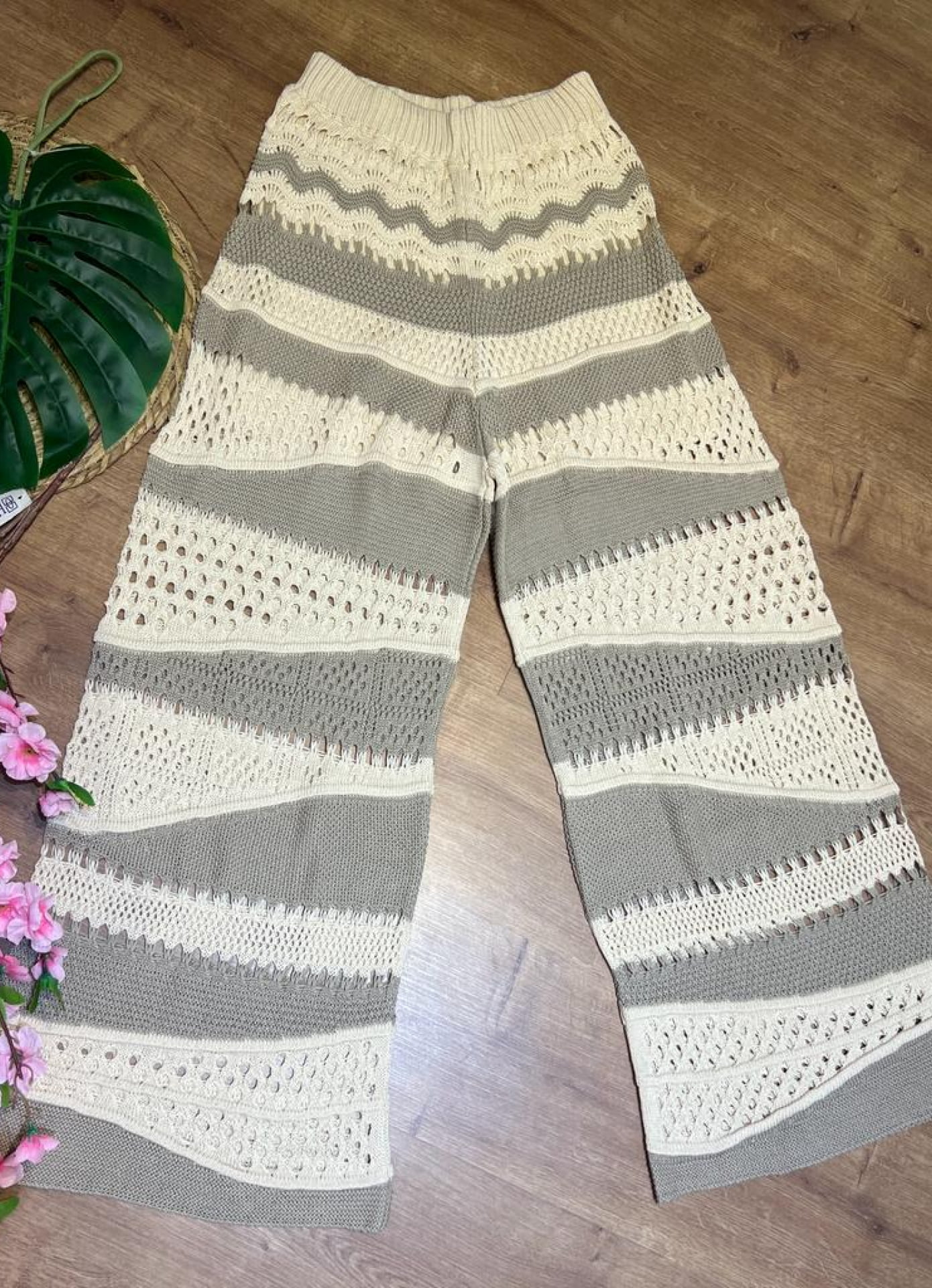 Calça Leblon - intarsia renda