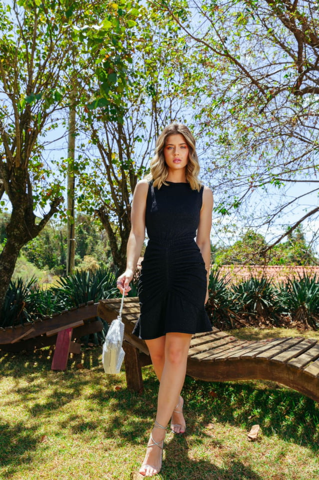 Vestido Karoline- lurex