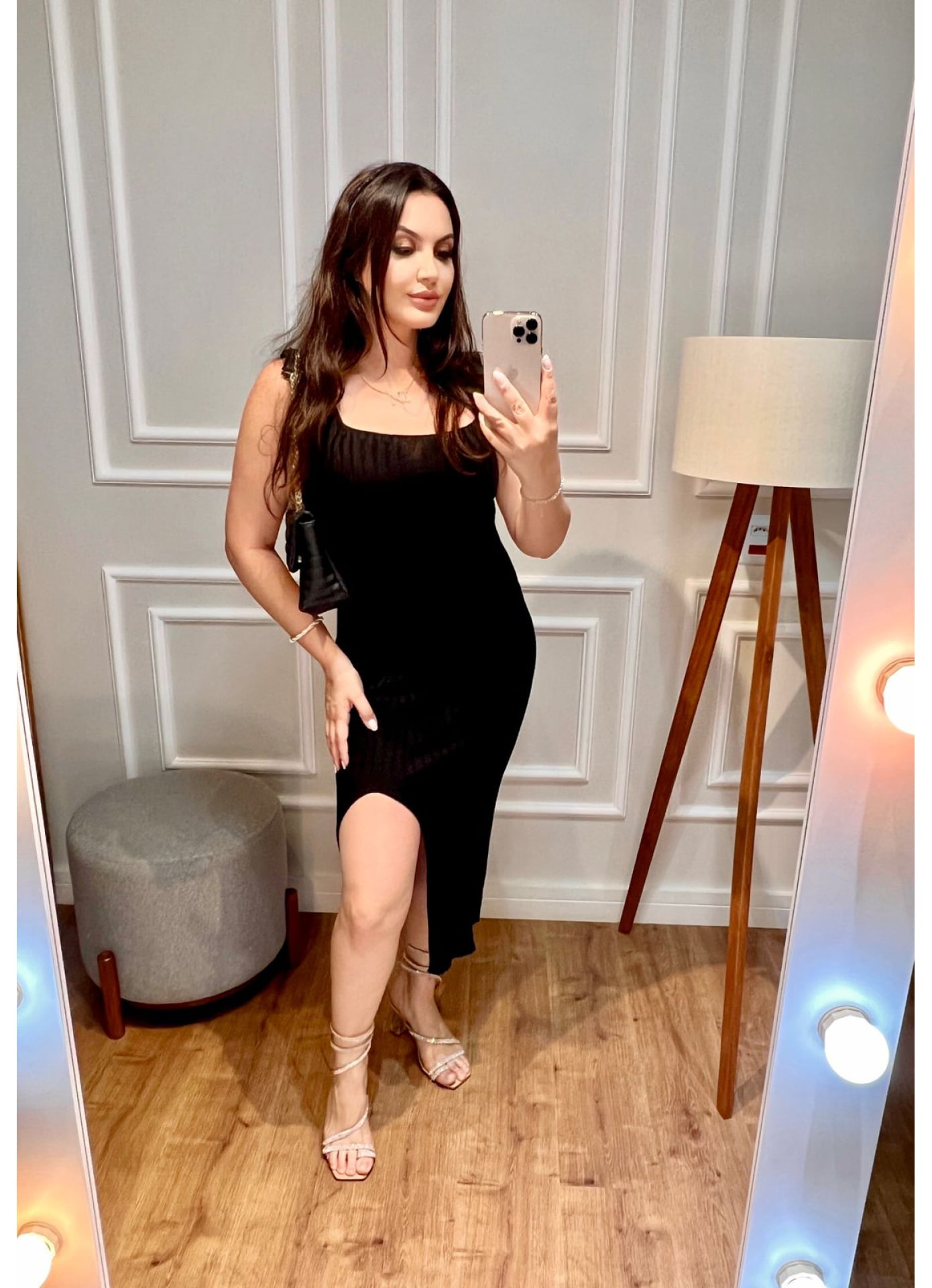 Vestido Linhares - fenda