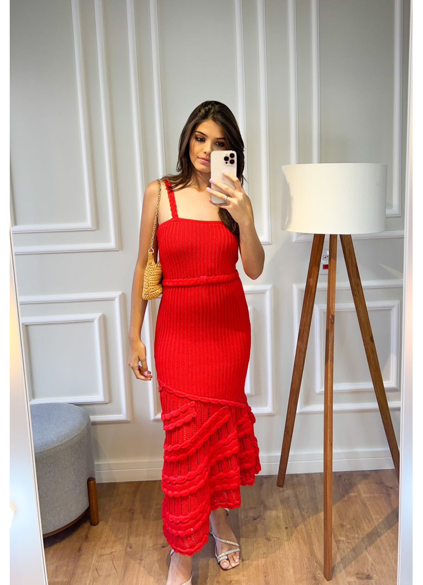 Vestido Paraty - assimétrico renda