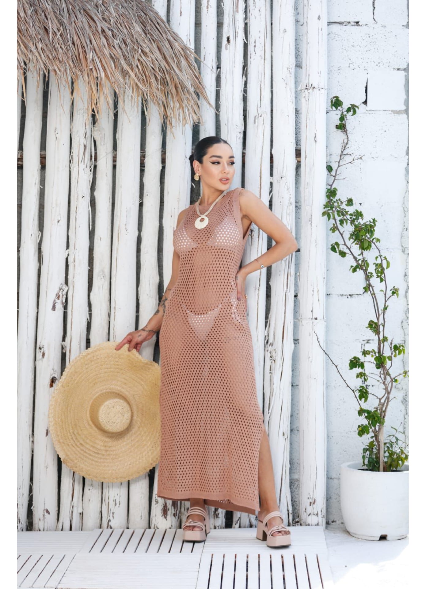 Vestido / Saída Atacama - telinha cinto