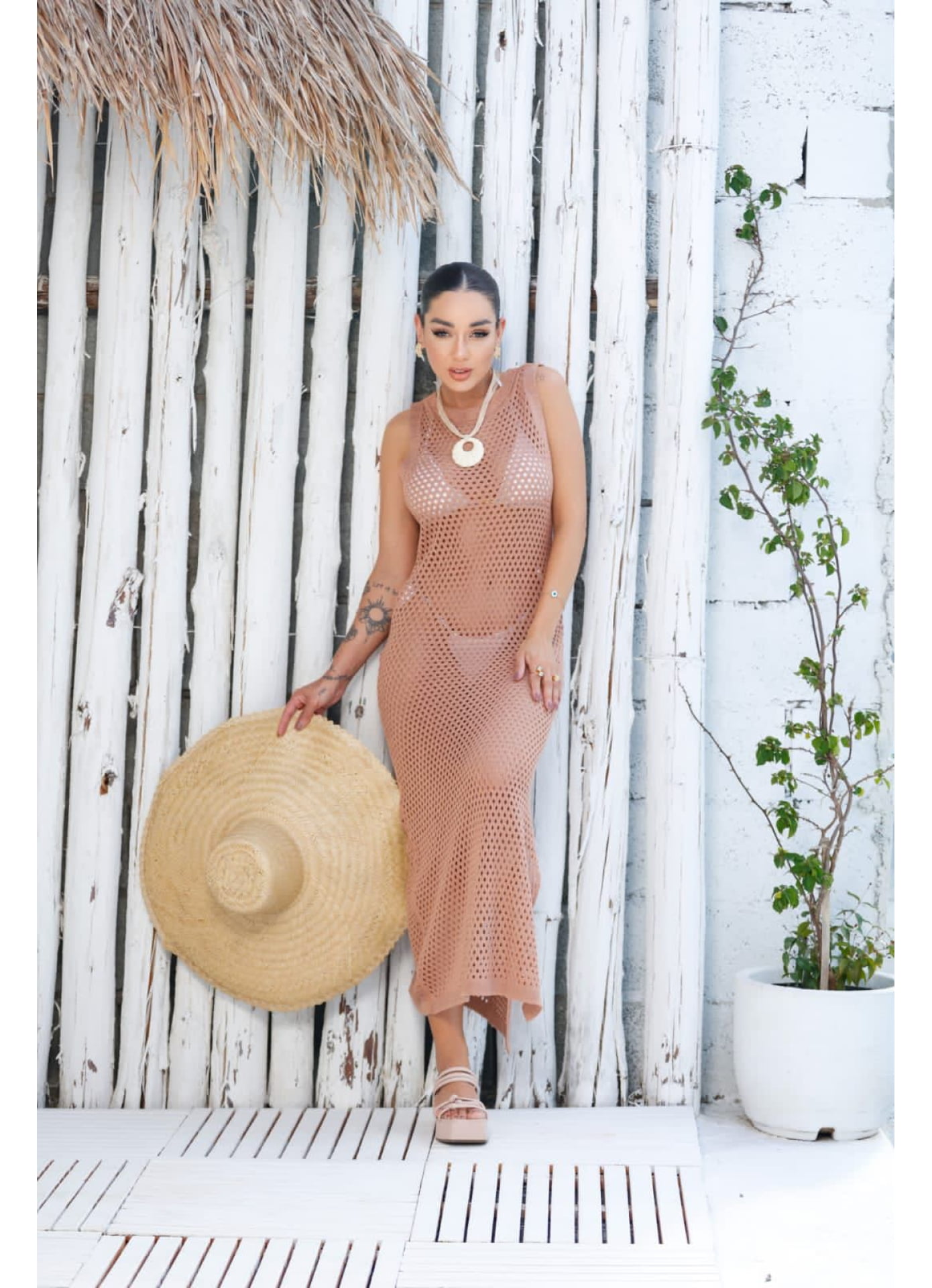 Vestido / Saída Atacama - telinha cinto