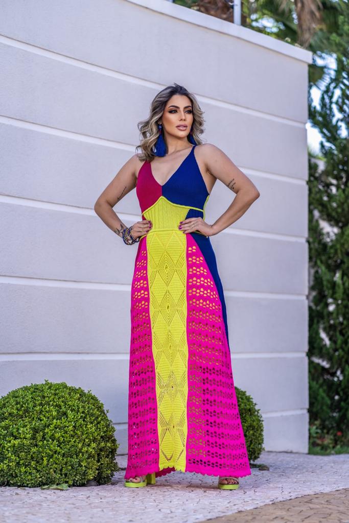 Vestido Ariely-colors renda